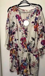 NWT Floral Romper